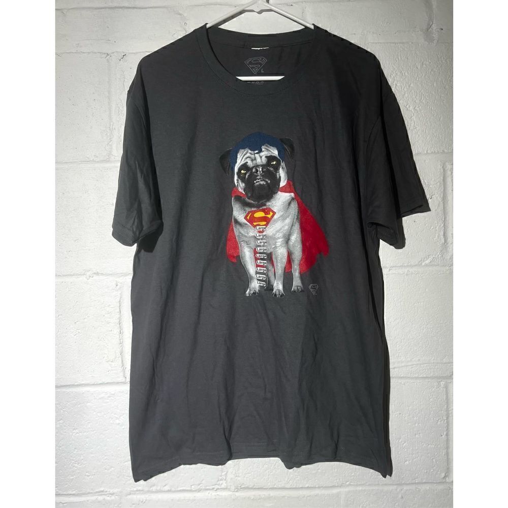 Super pug tee shirt